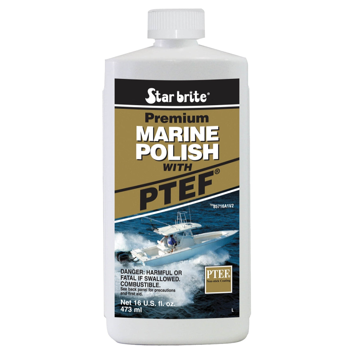 Star Brite Qualifies for Free Shipping Star brite Premium Marine Polish with PTEF 14 oz #085714