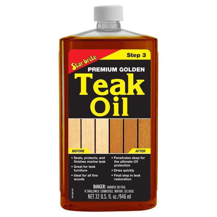 Star Brite Qualifies for Free Ground Shipping Star Brite Premium Teak Oil 32 oz #85132