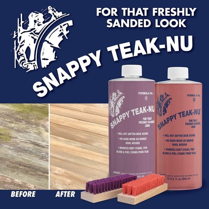 Star Brite Qualifies for Free Shipping Star brite Snappy Teak-Nu Kit 32 oz 2-pk #STN-QKIT