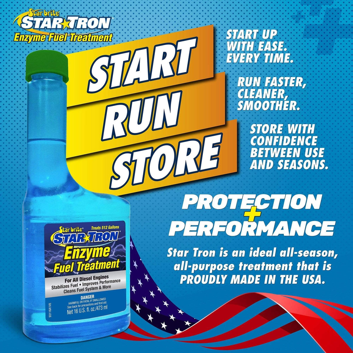 Star Brite Qualifies for Free Shipping Star Brite Star Tron Enzyme Fuel Treatment Diesel Formula Gallon #93100