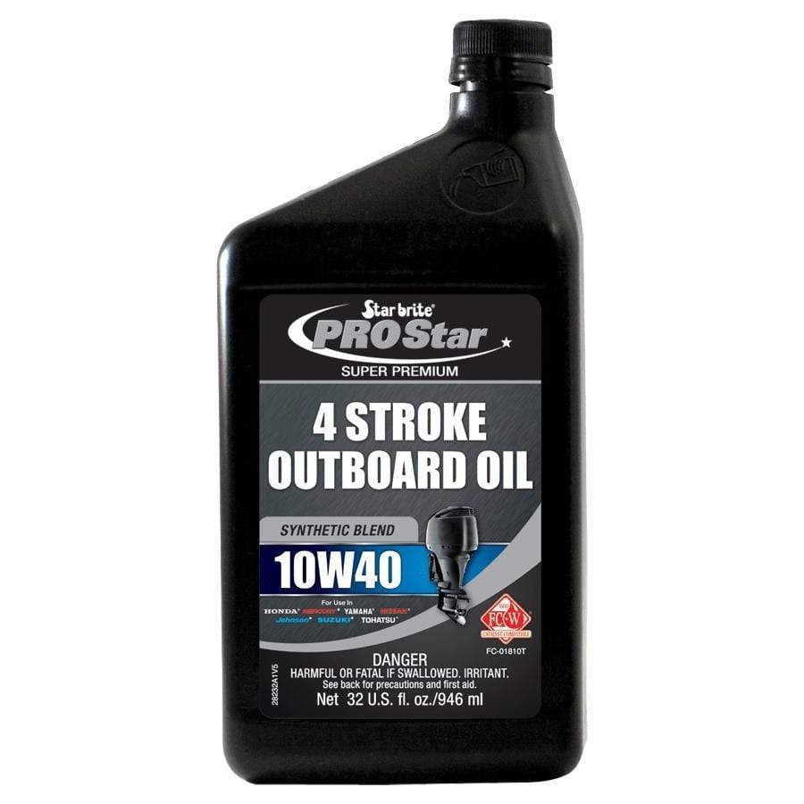 Star Brite Qualifies for Free Shipping Star Brite Super Premium Synthetic Blend 4 Stroke Oil 10W40 Quart #28232