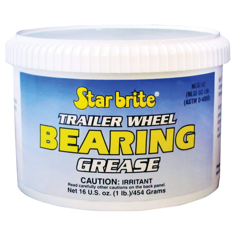 Star Brite Trailer Wheel Bearing Grease 1 lb Can #026016