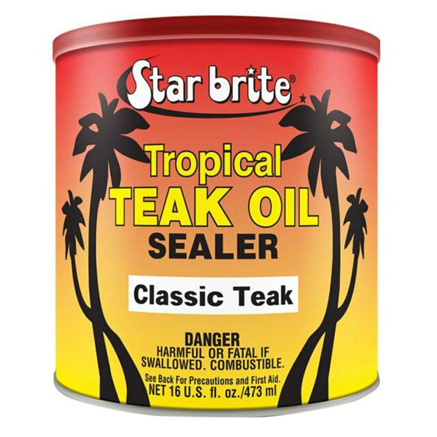 Star Brite Qualifies for Free Shipping Star brite Tropical Teak Oil Sealer Classic 16 oz #088016