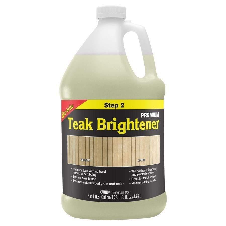 Star Brite Hazardous Item - Not Qualified for Free Shipping Starbrite Premium Teak Brightener Gallon #81500