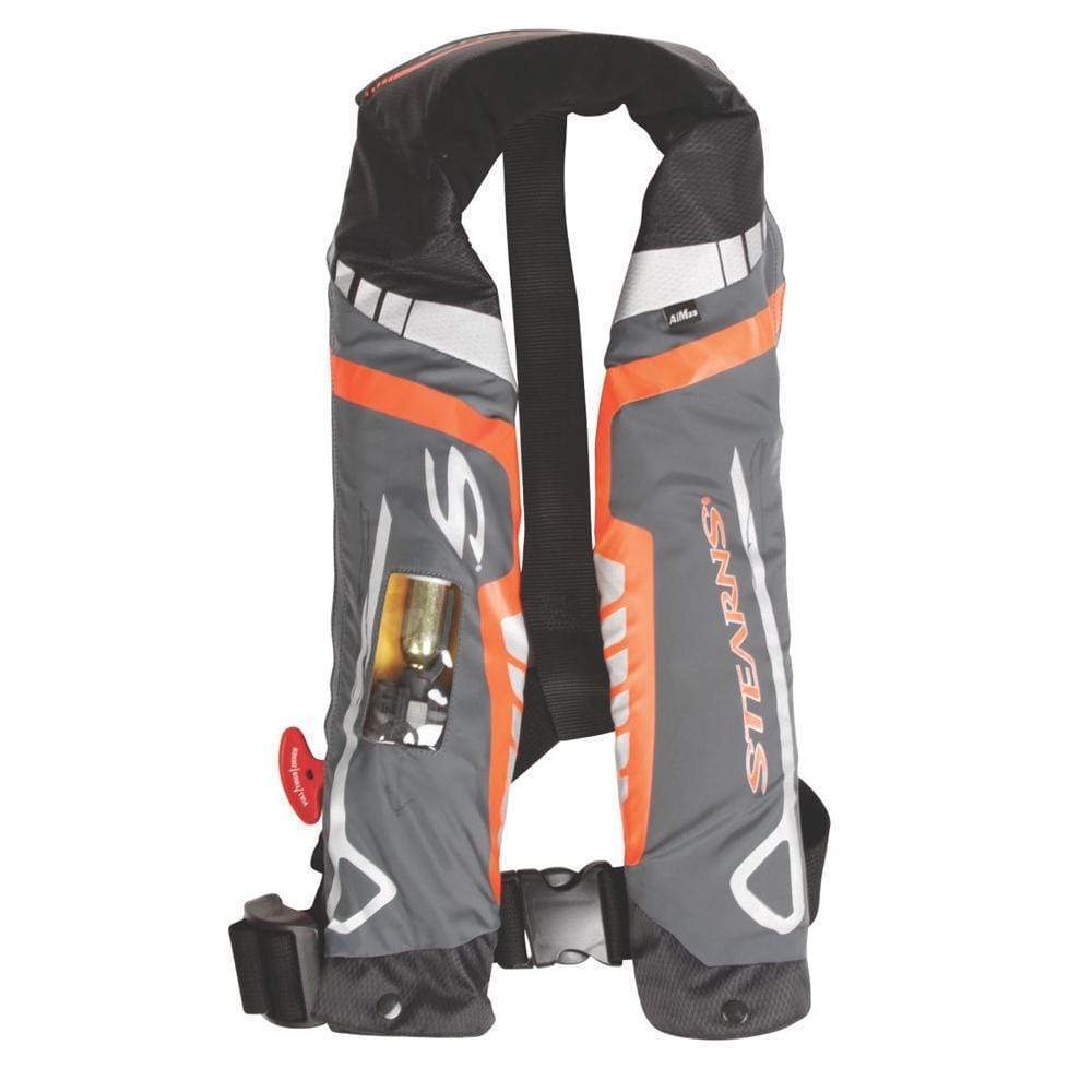 Stearns C-Tek 33g A/M Inflatable Life Vest Orange/Gray #3000004368