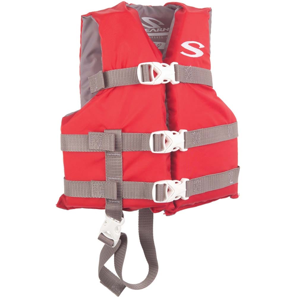 Stearns Qualifies for Free Shipping Stearns Classic Series Child Red Life Vest 30-50 lbs #2159439