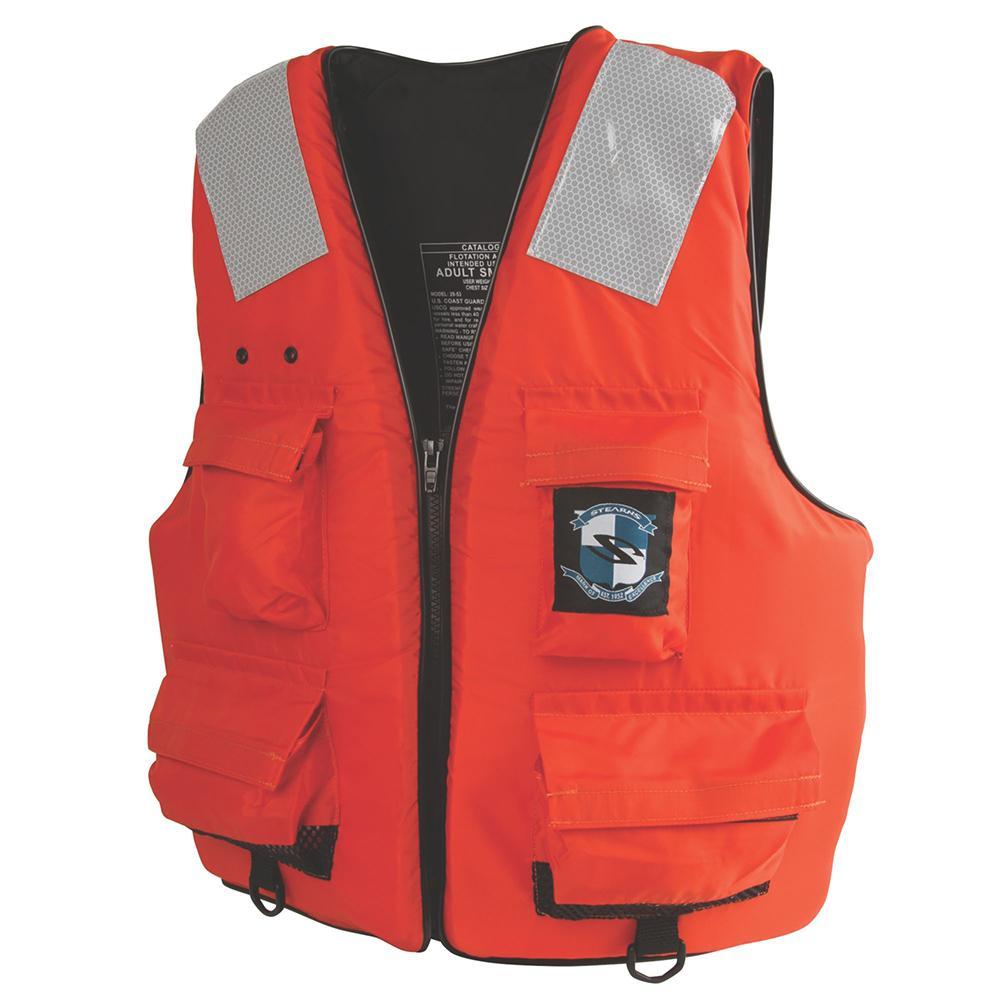 Stearns Qualifies for Free Shipping Stearns First Mate Life Vest I422 2XL Orange #2000011406
