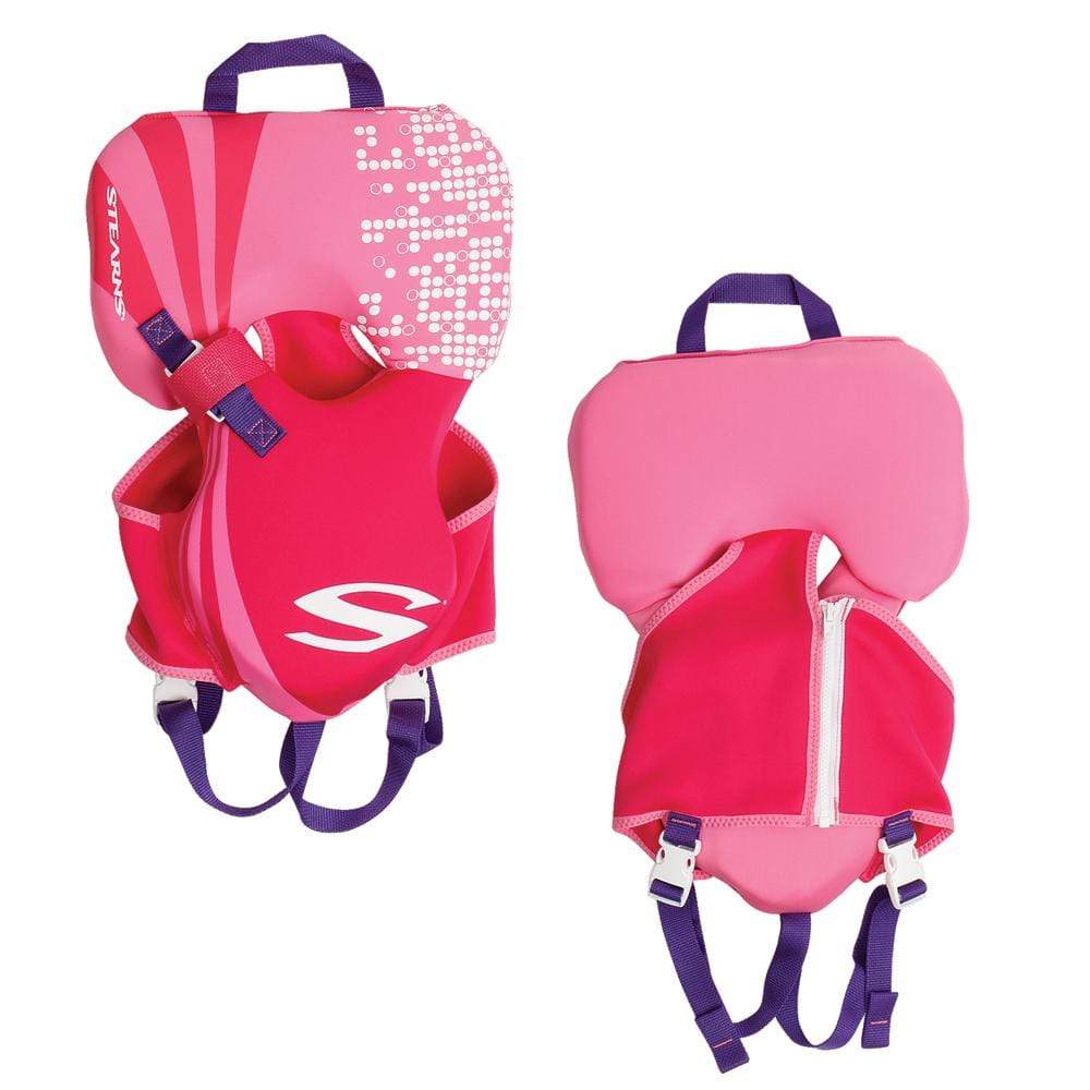 Stearns Qualifies for Free Shipping Stearns Infant Hydroprene Life Jacket up to 30 lb Pink #2000037894
