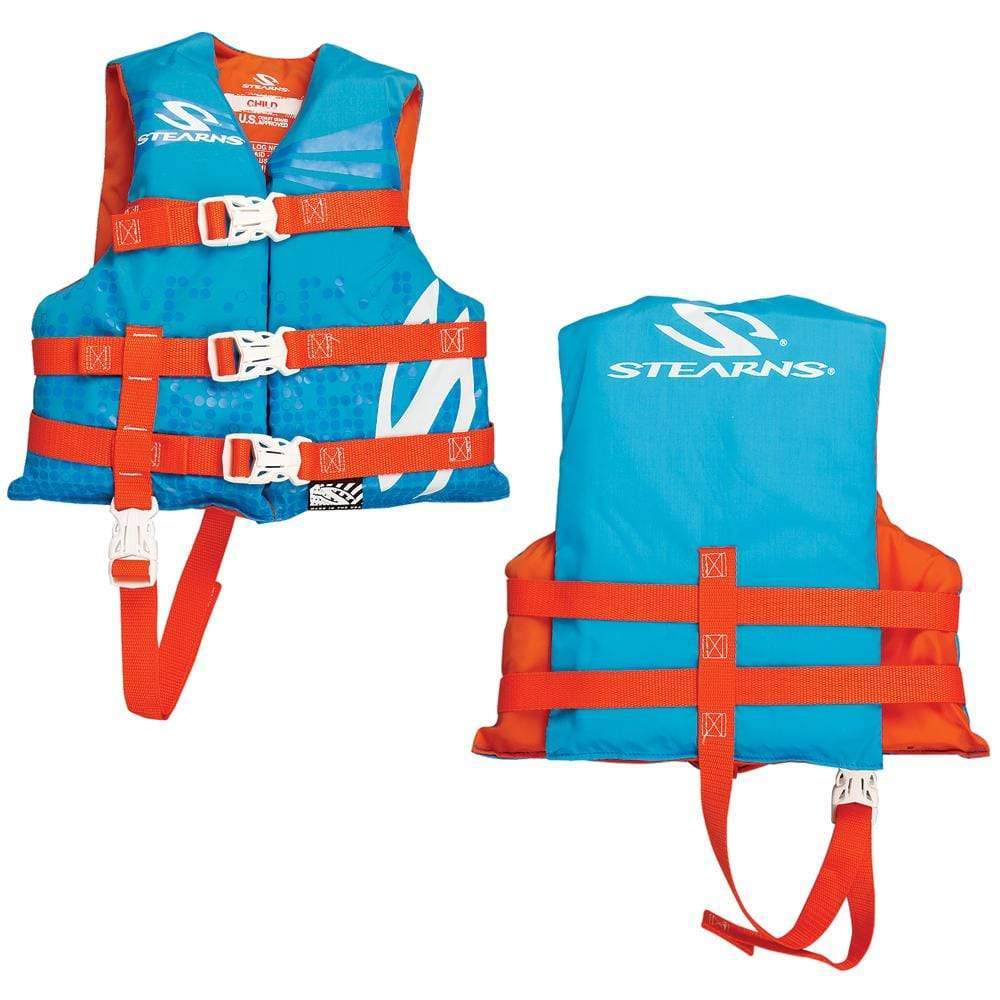 Stearns Qualifies for Free Shipping Stearns PFD 3004 Child Nylon Blue #3000002196