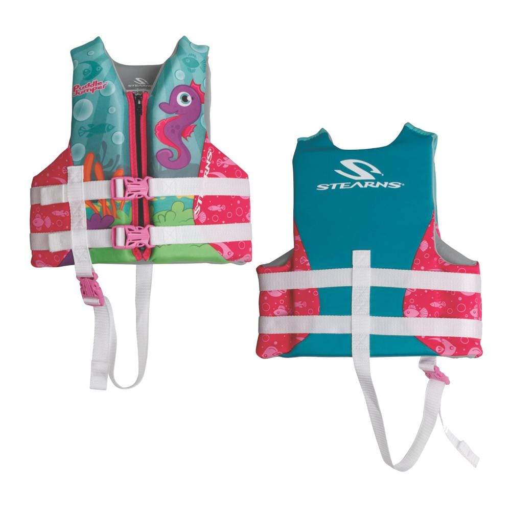 Stearns Qualifies for Free Shipping Stearns Puddle Jumper Child Hydroprene Life Vest Seahorse #2000023535