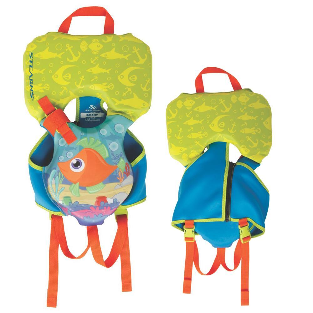 Stearns Qualifies for Free Shipping Stearns Puddle Jumper Infant Hydroprene Life Vest Orange #2000023528