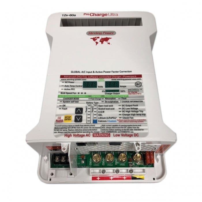 Sterling Power Qualifies for Free Shipping Sterling Power Pro Charge Ultra 12v 60a 3-Bank Charger #PCU1260