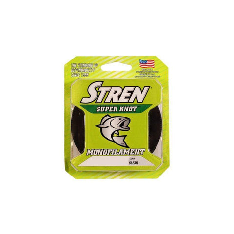 Stren Qualifies for Free Shipping Stren Super Knot Monofilament 10 LB 220 Yard Line Clear #SSNFS10-15
