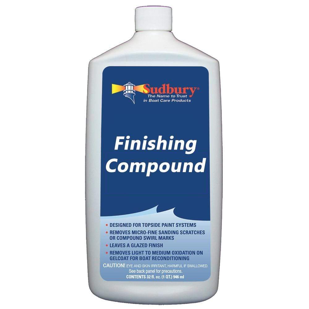 Sudbury Boat Care Qualifies for Free Shipping Sudbury Finishing Compound 32 oz #446