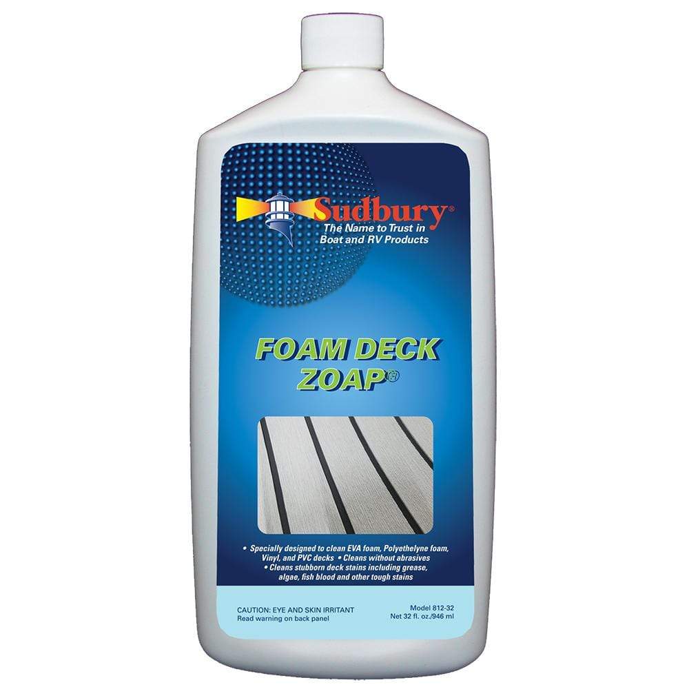 Sudbury Boat Care Qualifies for Free Shipping Sudbury Foam Deck Zoap Eva Foam Cleaner 32 oz #812-32