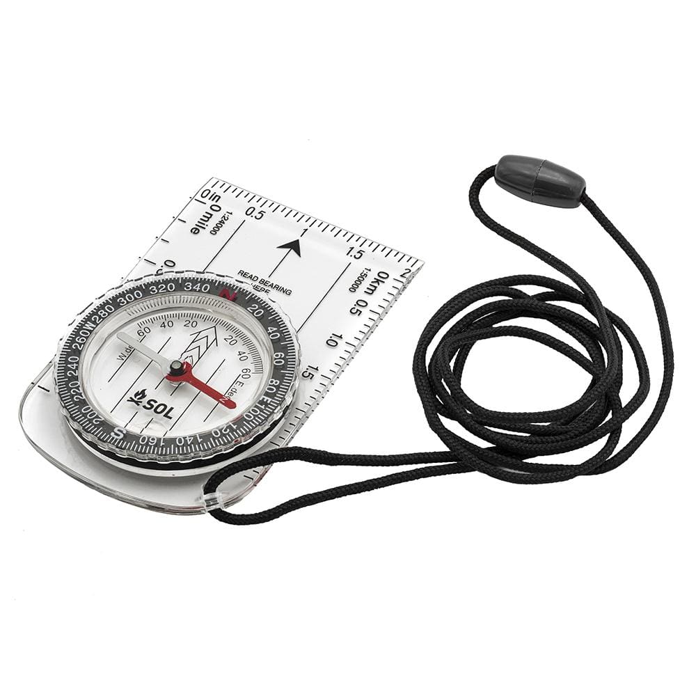S.O.L. Survive Outdoors Longer Qualifies for Free Shipping Survive Outdoor Longer Map Compass #0140-0026