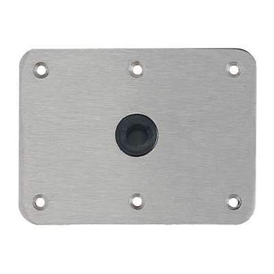 Swivl-Eze Qualifies for Free Shipping Swivl-Eze Base Plate-Stainless Steel Satin Finish 6" x 8" #66839