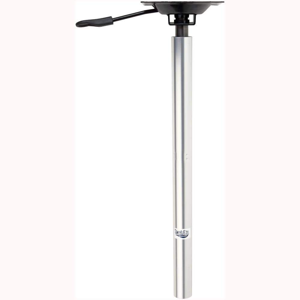 Swivl-Eze Qualifies for Free Shipping Swivl-Eze Fixed Seat Mount Adjusts 24-30" Clear Anodized #SP-39204