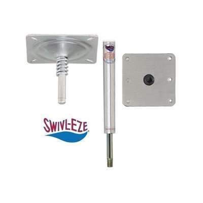 Swivl-Eze Qualifies for Free Shipping Swivl-Eze Seat Mount 11" Aluminum Post 7" x 7" SS Base #97739