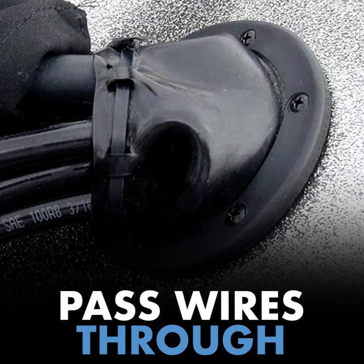 T-H Marine Qualifies for Free Shipping T-H Marine 3" Splashwell Cable Boot Black Bulk #CB-1