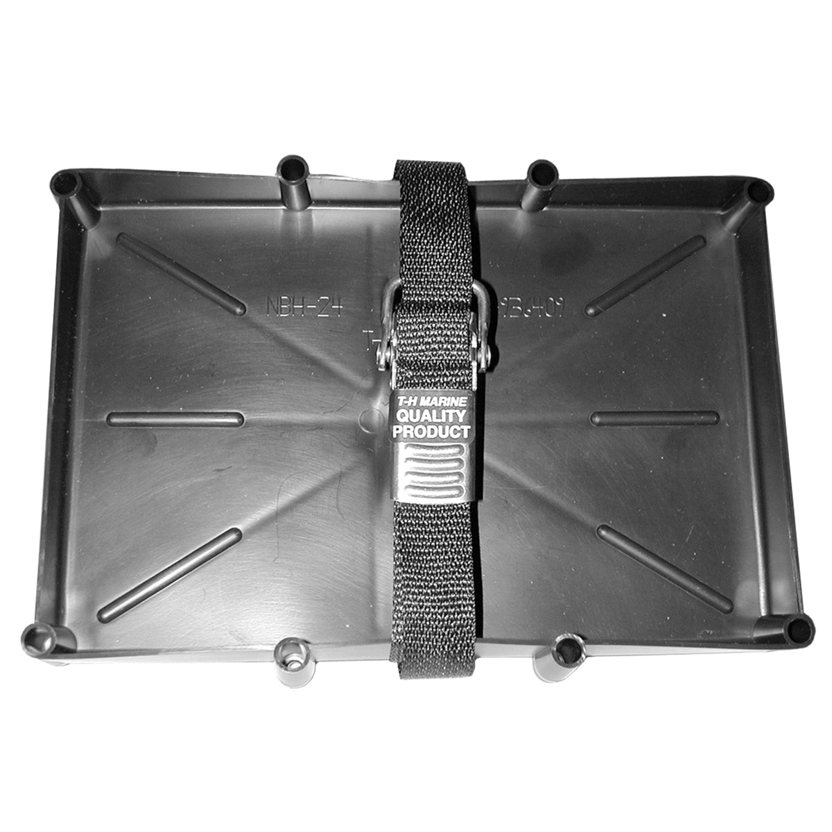 T-H Marine Qualifies for Free Shipping T-H Marine Battery Tray W/Ss Buckle #NBH-27-SSC-DP
