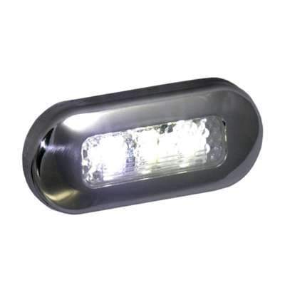 T-H Marine Qualifies for Free Shipping T-H Marine Courtesy Light LED Oblong Whit #LED-51825-DP