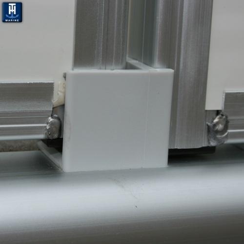 T-H Marine Pontoon Door Stop Right Hinge #DS-1R-DP