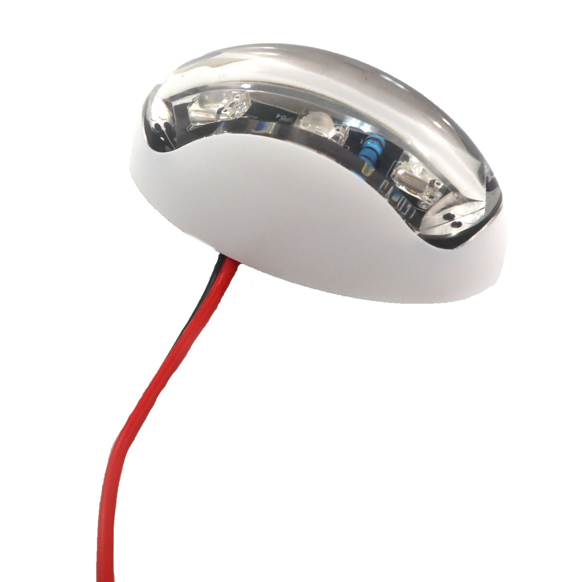 T-H Marine Qualifies for Free Shipping T-H Marine White LED White Housing Oval #LED-71000-DP