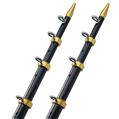 Taco Metals Qualifies for Free Shipping Taco 15' Black Gold 1-1/8" Outrigger Poles #OT-0441BKA15