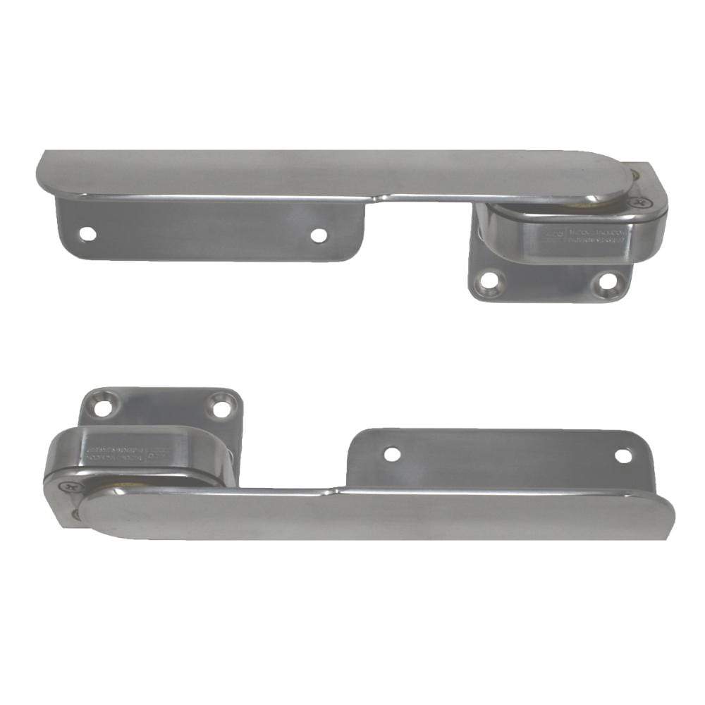 Taco Command Ratchet Hinges 9-3/8" Polished 316 Stainless #H25-0016