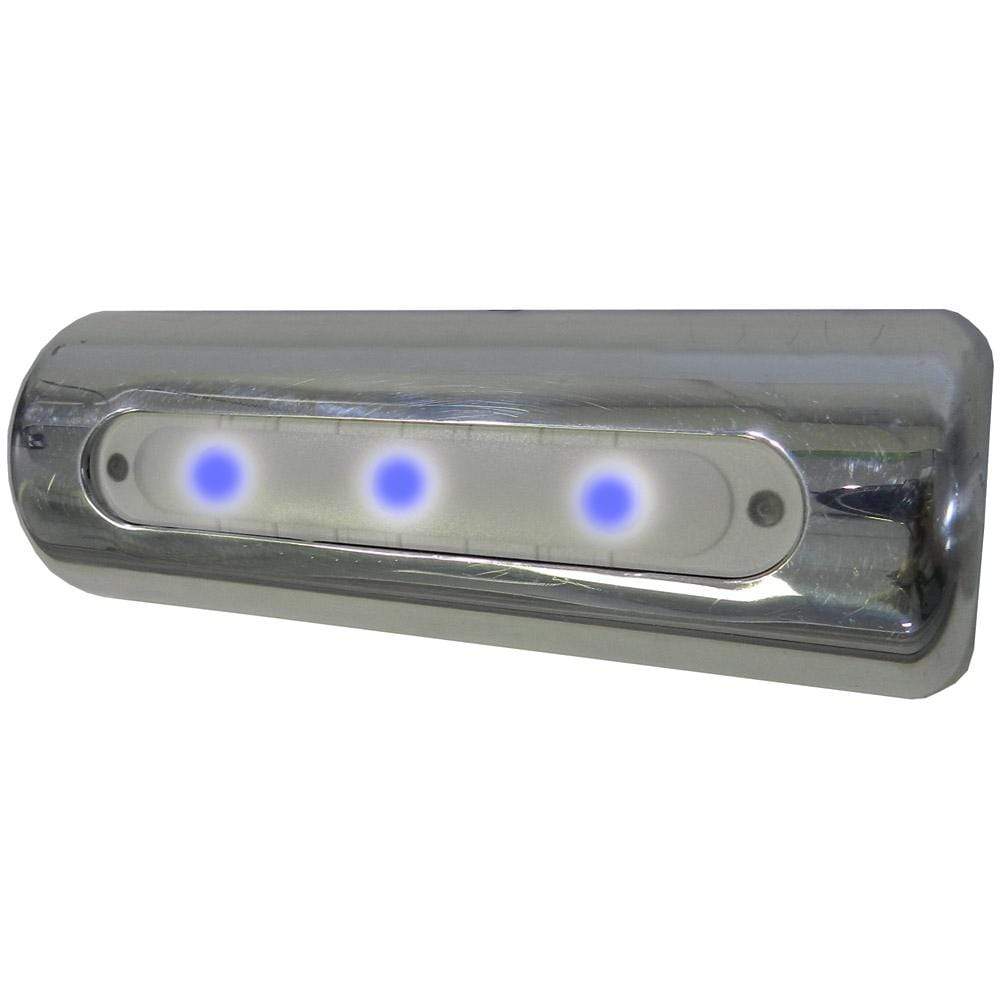 Taco Metals Qualifies for Free Shipping Taco Deck Light Blue LED Pipe Mount #F38-8600BXZ-B-1