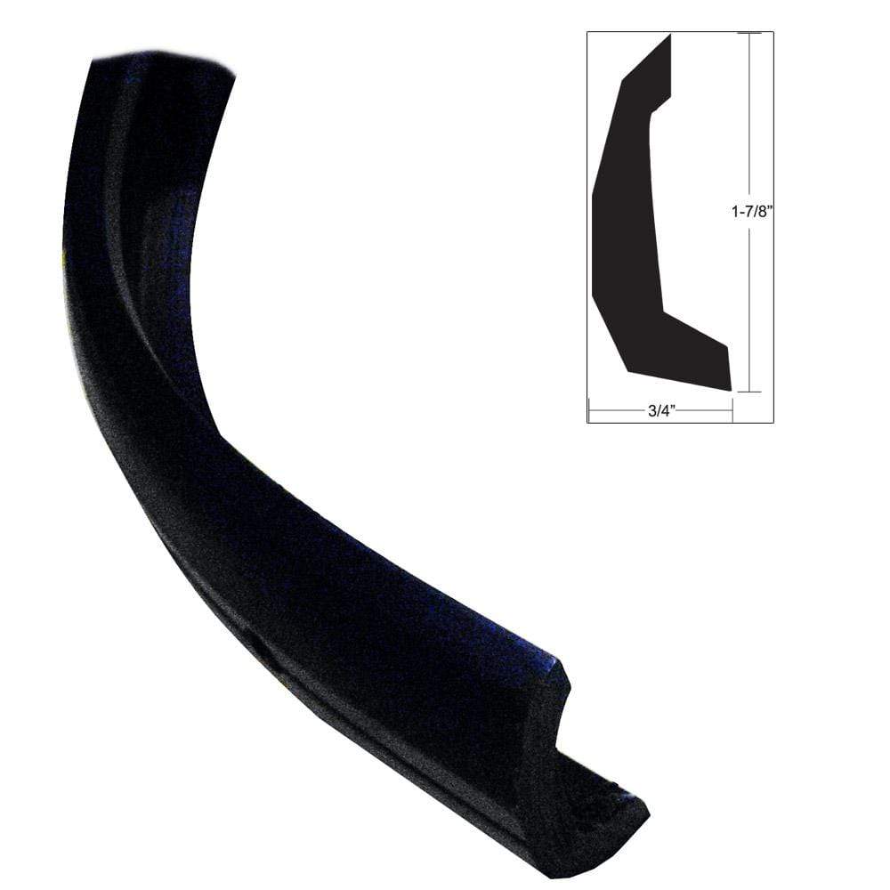 Taco Metals Qualifies for Free Shipping Taco Vinyl Rub Rail Black 30' #V11-4135BKA30-3