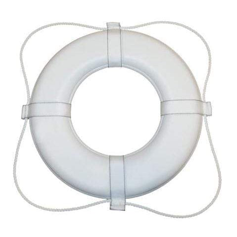Taylor Made Qualifies for Free Shipping Taylor Made 24" White Poly Ring Buoy #567