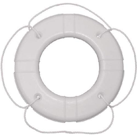 Taylor Made Qualifies for Free Shipping Taylor Made 30" White Poly Ring Buoy #568