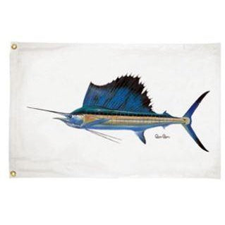 Taylor Made Not Qualified for Free Shipping Taylor Made Carey Chen Sailfish Flag 36" x 60" #1952