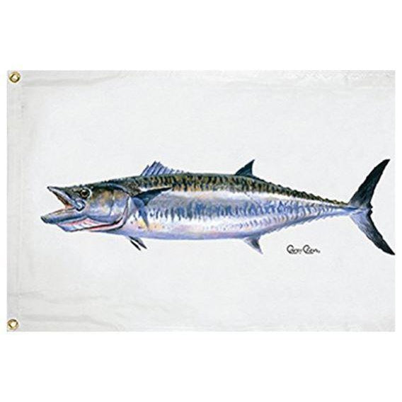 Taylor Made Not Qualified for Free Shipping Taylor Made Carey King Mackerel Flag 36" x 60" #1941