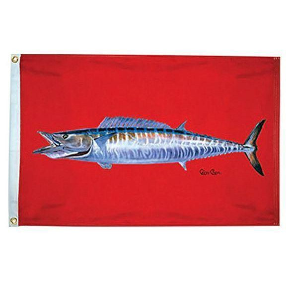 Taylor Made Not Qualified for Free Shipping Taylor Made Carey Wahoo Flag 36" x 60" #1935
