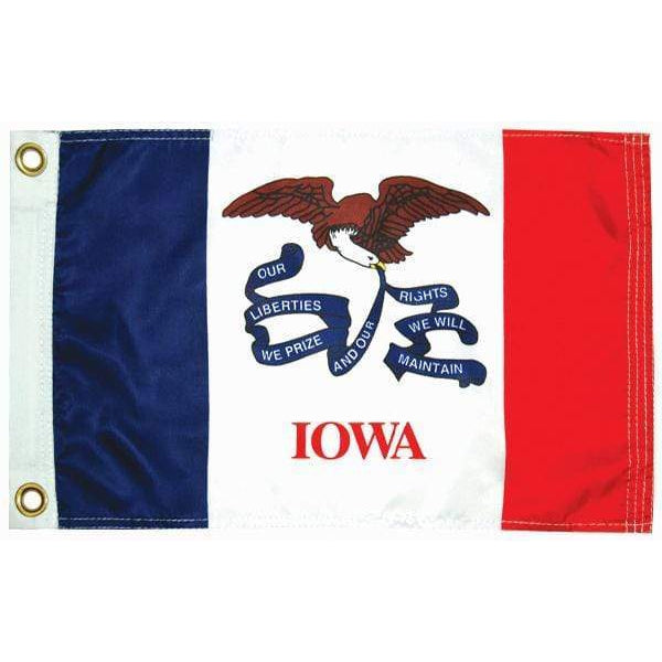 Taylor Made Not Qualified for Free Shipping Taylor Made Iowa Flag 12" x 18" #93101