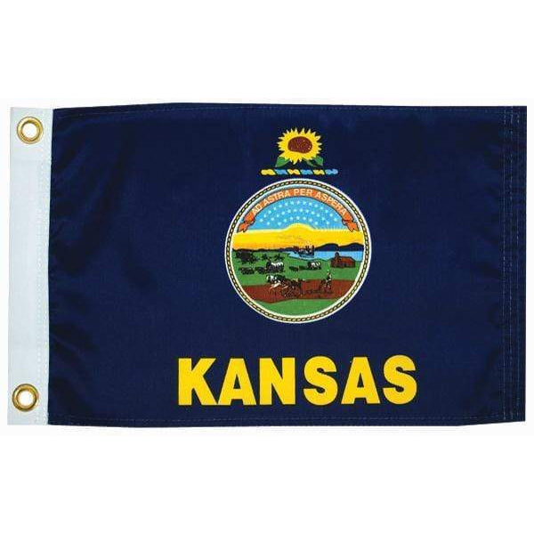 Taylor Made Not Qualified for Free Shipping Taylor Made Kansas Flag 12" x 18" #93102