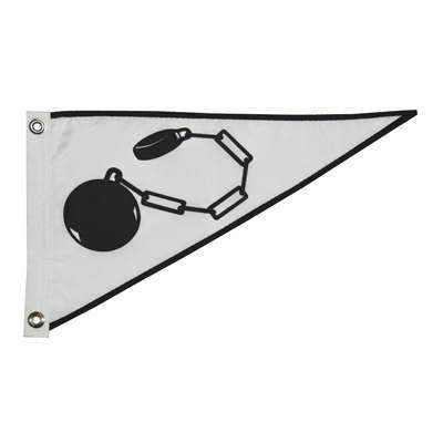 Taylor Made Qualifies for Free Shipping Taylor Made Nylon Ball and Chain Pennant #440