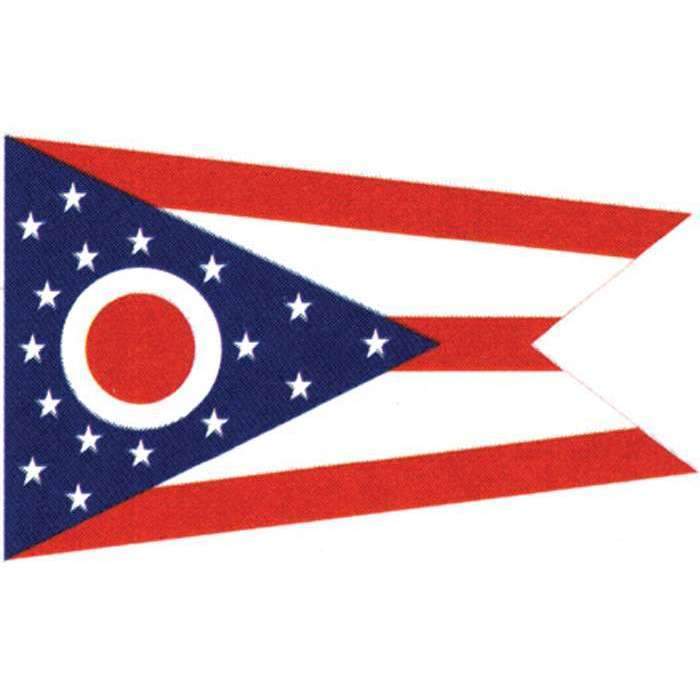 Taylor Made Not Qualified for Free Shipping Taylor Made Ohio Flag 12" x 18" #93121