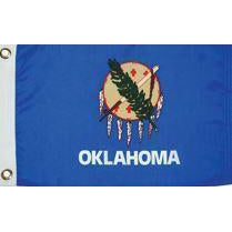 Taylor Made Not Qualified for Free Shipping Taylor Made Oklahoma Flag 12" x 18" #93122