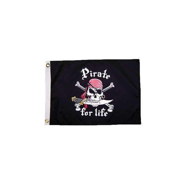 Taylor Made Not Qualified for Free Shipping Taylor Made Pirate for Life Flag #1800