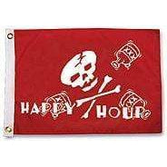 Taylor Made Qualifies for Free Shipping Taylor Made Pirate Happy Hour 12" x 18" Flag #1798