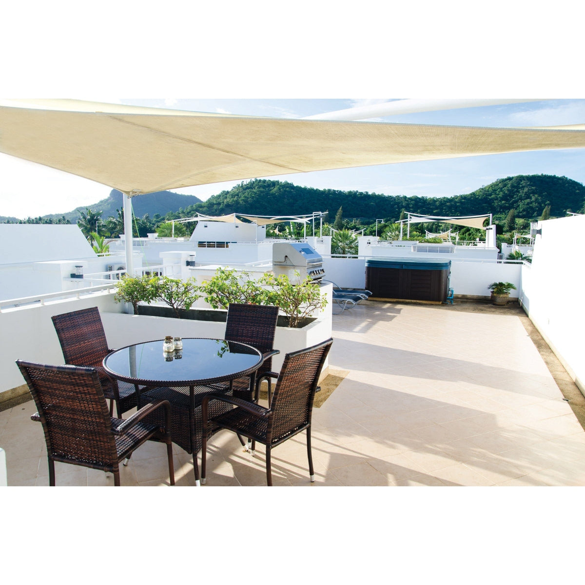 Taylor Made Qualifies for Free Shipping Taylor Made Sailshade 12' Triangle Sand #12022