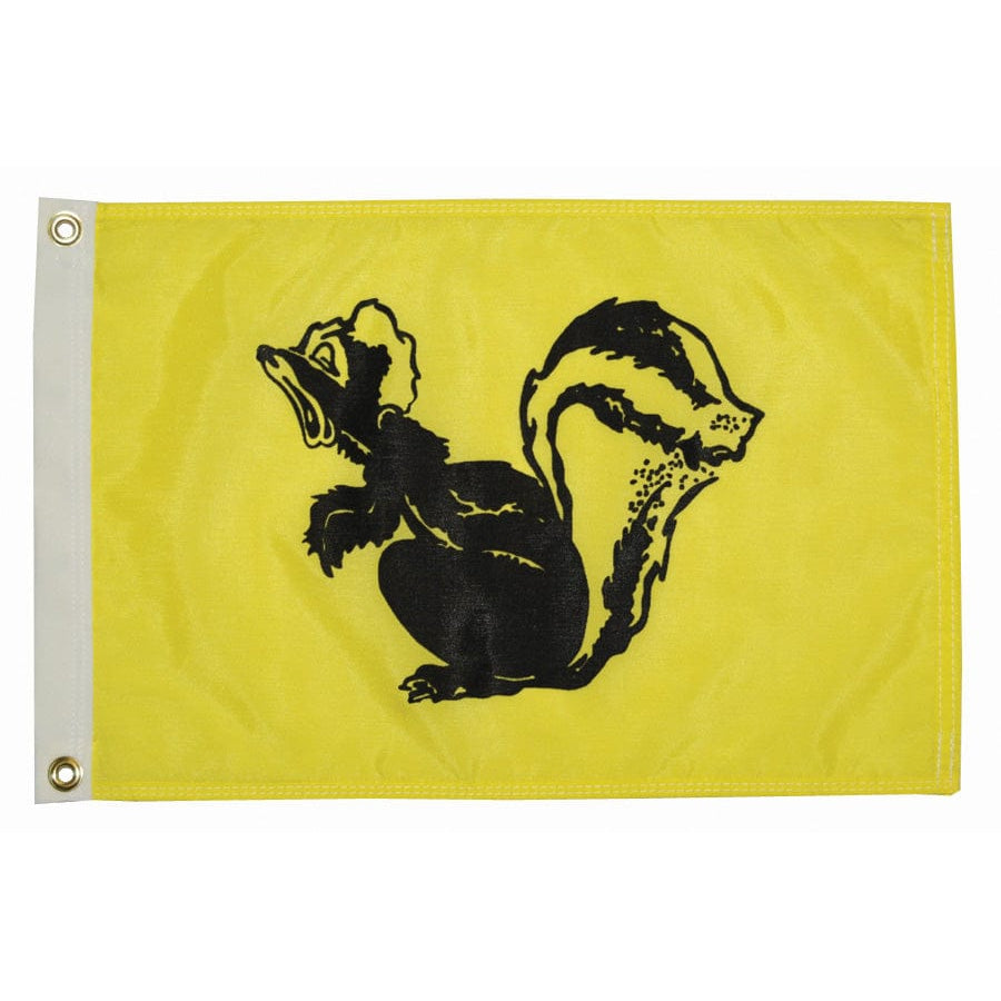 Taylor Made Qualifies for Free Shipping Taylor Made Skunk Flag 12" x 18" #1718