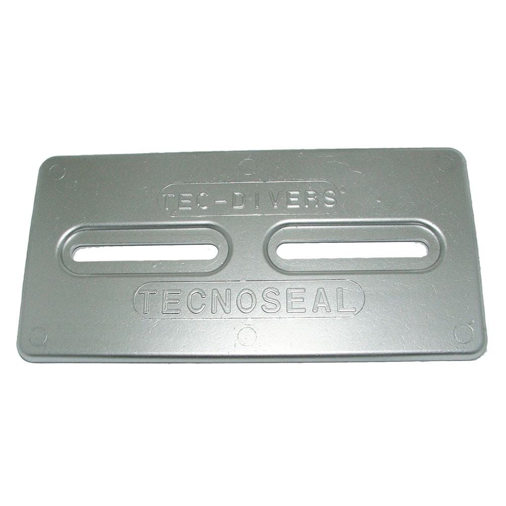 Tecnoseal Qualifies for Free Shipping Tecnoseal Aluminum Plate Anode 12" x 6" x 1/2" #TEC-DIVERS-AL