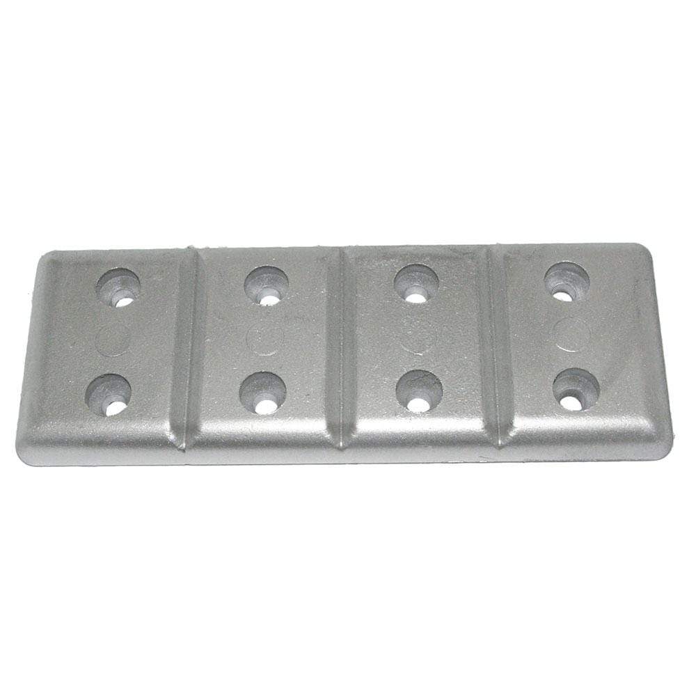 Tecnoseal Qualifies for Free Shipping Tecnoseal Hull Plate Anode Zinc 7-1/2" x 2-3/4" x 1/2" #TEC-40