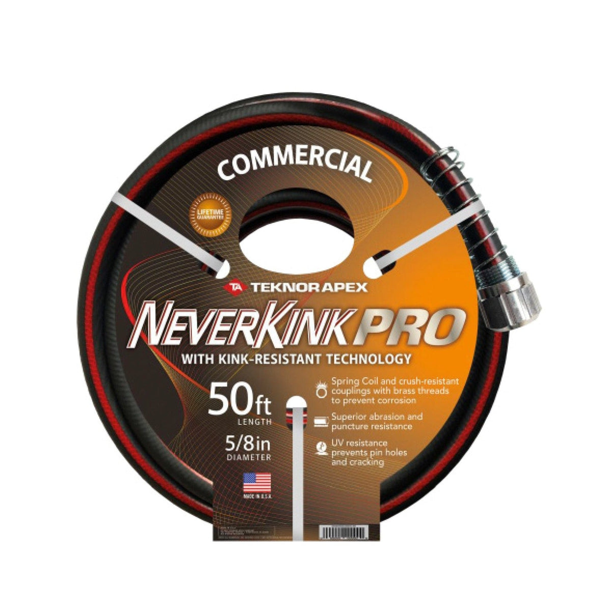 Teknor Apex Qualifies for Free Shipping Teknor Apex Neverkink Pro Commercial-Duty Hose 5/8" x 50' #8845-50