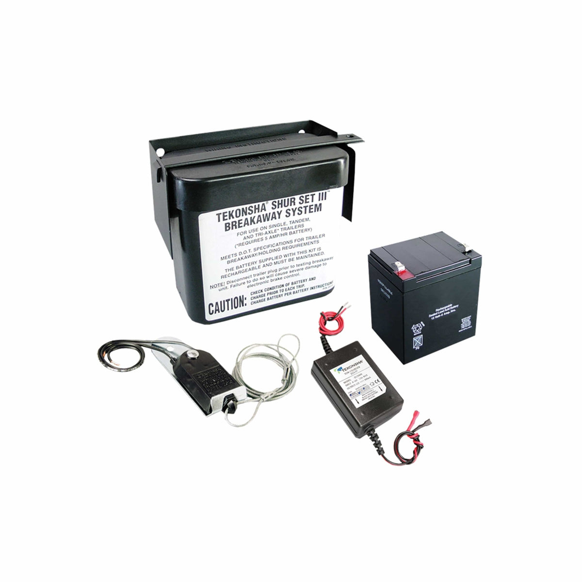 Tekonsha Qualifies for Free Shipping Tekonsha Shur-Set III Lockable Breakaway System #20020